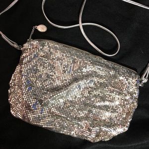 Vintage Whiting & Davis Mesh evening bag in Silver